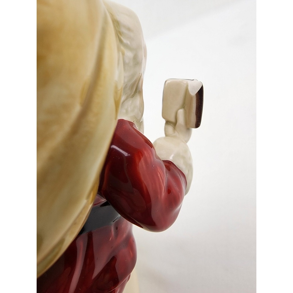 VINTAGE Otagiri 7" Santa Figurine Musical Santa Claus is Coming to Town Japan - Picture 7 of 16